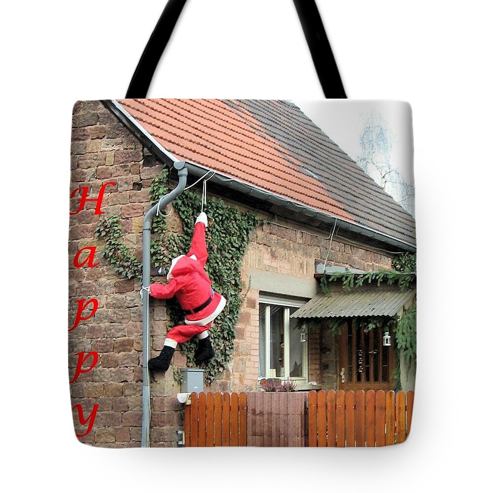 0346 Tote Bag featuring the photograph Santa in Germany by Gordon Elwell
