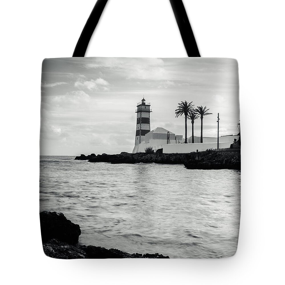 Lighthouse Tote Bag featuring the photograph Santa Marta Lighthouse II by Marco Oliveira