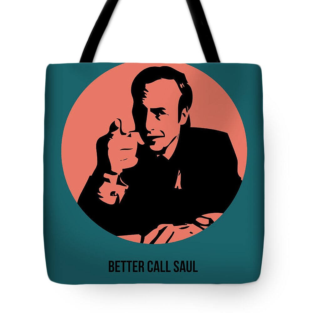 Saul Tote Bag featuring the painting Saul Poster 2 by Naxart Studio