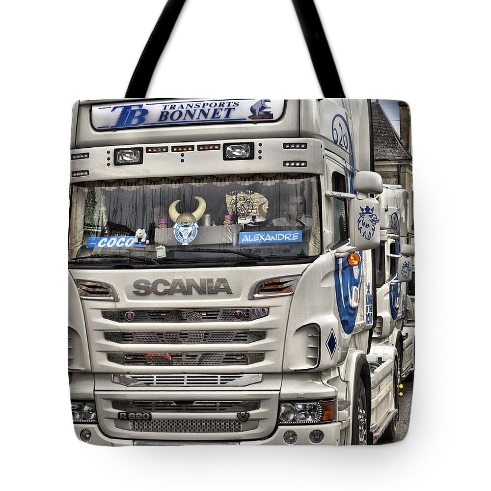 Scania V8 R620 Tote Bag