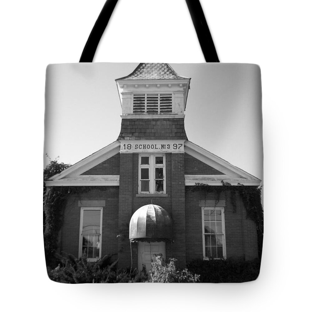 School House Tote Bag featuring the photograph School House by Michael Krek