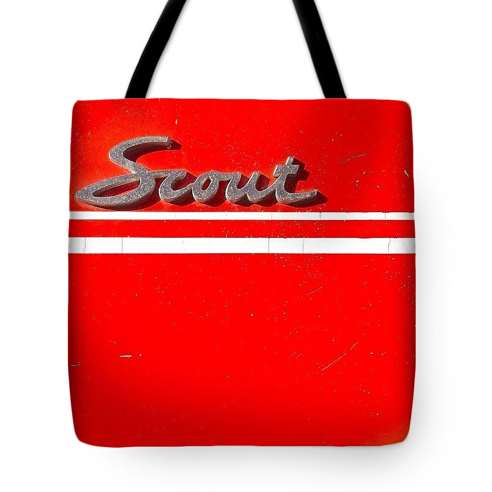 Wordhunter Tote Bag featuring the photograph Scout by Julie Gebhardt