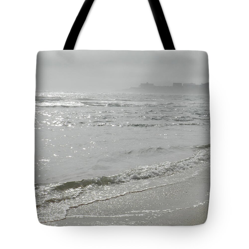 Sea Tote Bag featuring the photograph Sea Sparkle by Deborah Ferree