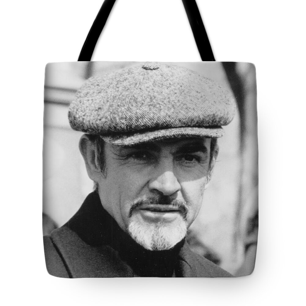 Connery Tote Bag featuring the photograph Sean Connery by Steven Huszar