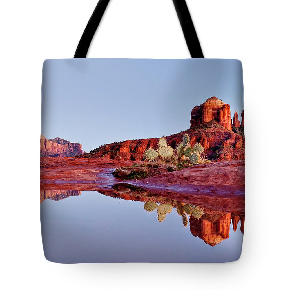 Scenics Tote Bag featuring the photograph Sedona Arizona by Dougberry