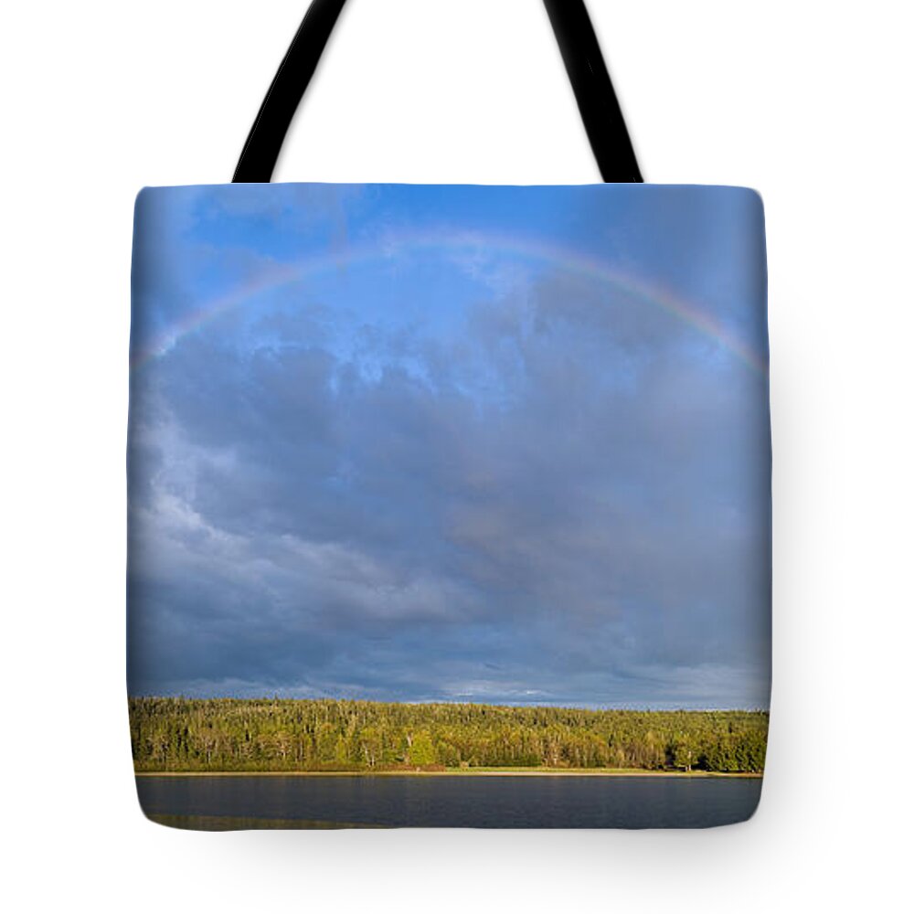 Panorama Tote Bag featuring the photograph Serendipity by Doug Gibbons