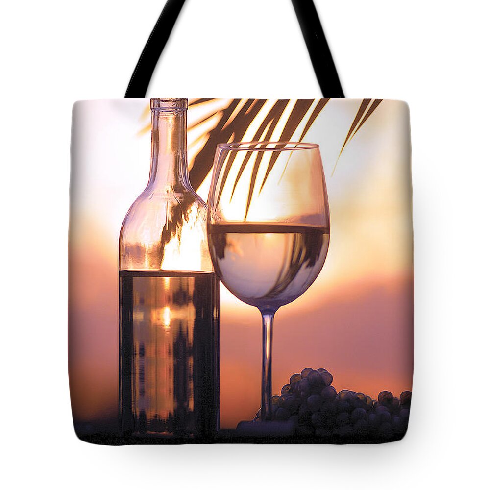 Sunset Tote Bag featuring the photograph Serenity by Jon Neidert