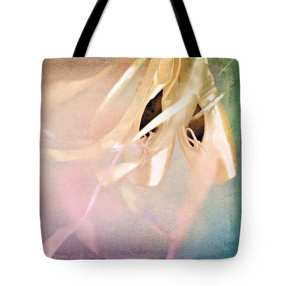 Shabby Chic Tote Bag featuring the photograph Shabby Chic Ballet I by Theresa Tahara