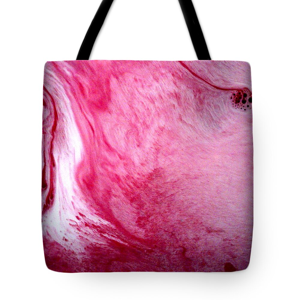 Wallpaper Buy Art Print Phone Case T-shirt Beautiful Duvet Case Pillow Tote Bags Shower Curtain Greeting Cards Mobile Phone Apple Android Nature Acrylic Abstract Pink Imagination Canvas Framed Art Acrylic Greeting Print Salman Ravish Khan Tote Bag featuring the painting Shades of Pink by Salman Ravish