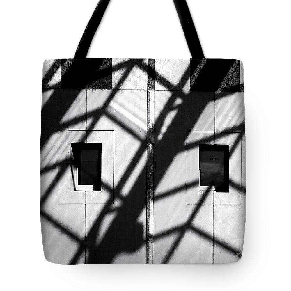 Australia Tote Bag featuring the photograph Shadows - Parliament House - Canberra - Australia by Steven Ralser