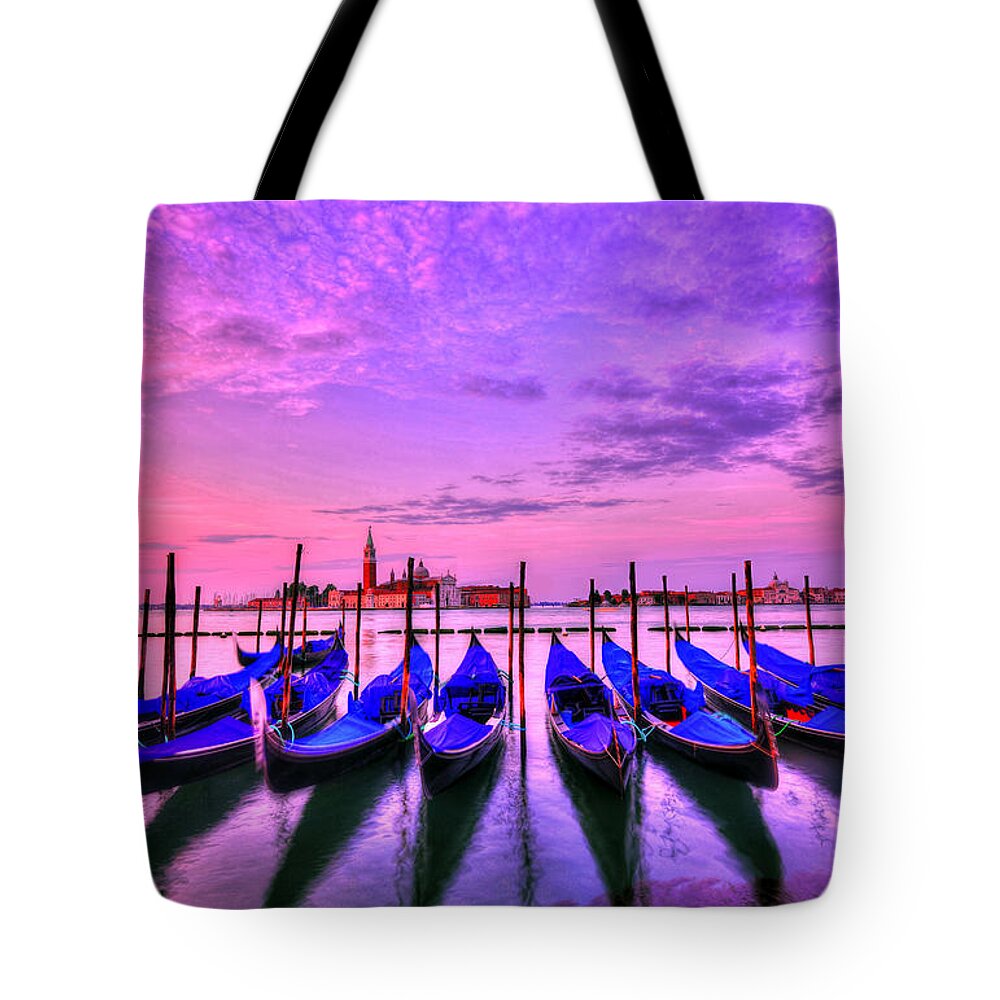 Venice Tote Bag featuring the photograph Shadows Dance by Midori Chan