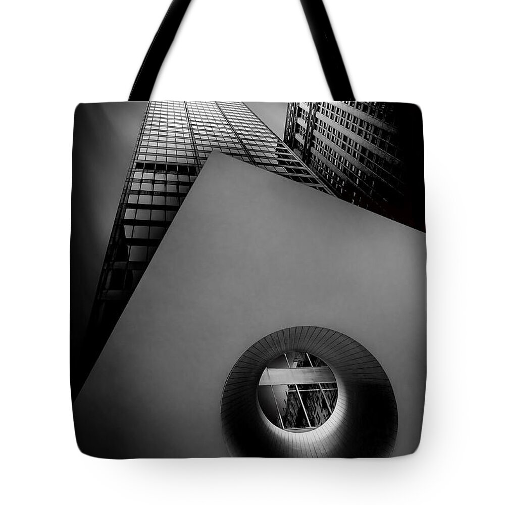 Architecture Tote Bag featuring the photograph Shaping The Skyline by Az Jackson