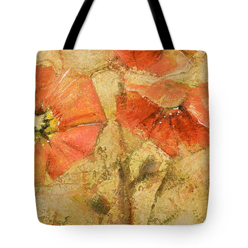Shimmering Poppies Tote Bag for Sale by Jen Norton