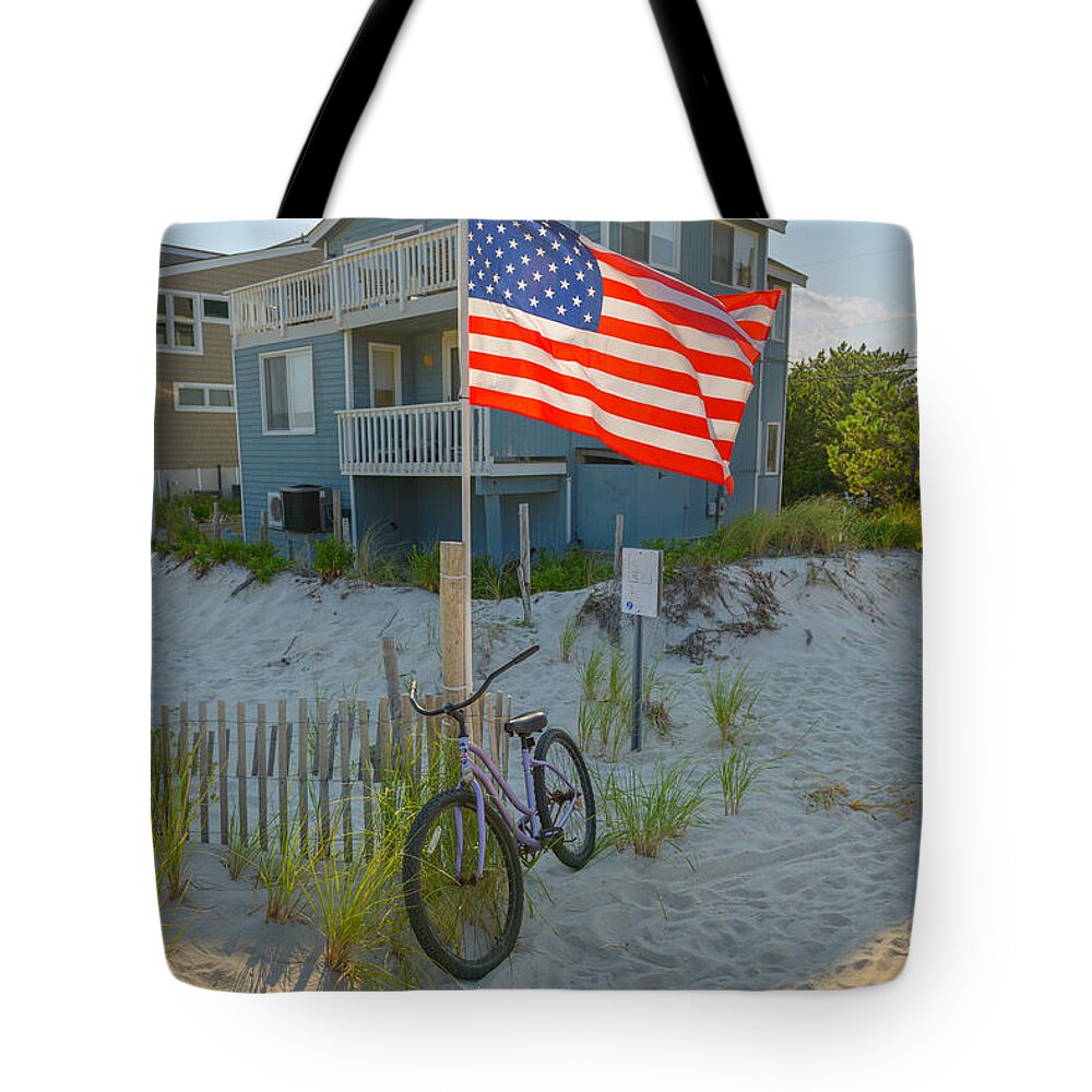 Shore Pride Tote Bag featuring the photograph Shore Pride by Mark Rogers
