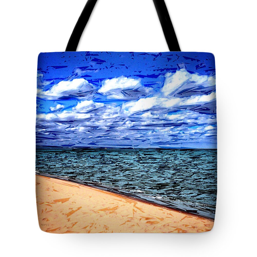 Lake Superior Tote Bag featuring the photograph Shores of Lake Superior by Phil Perkins