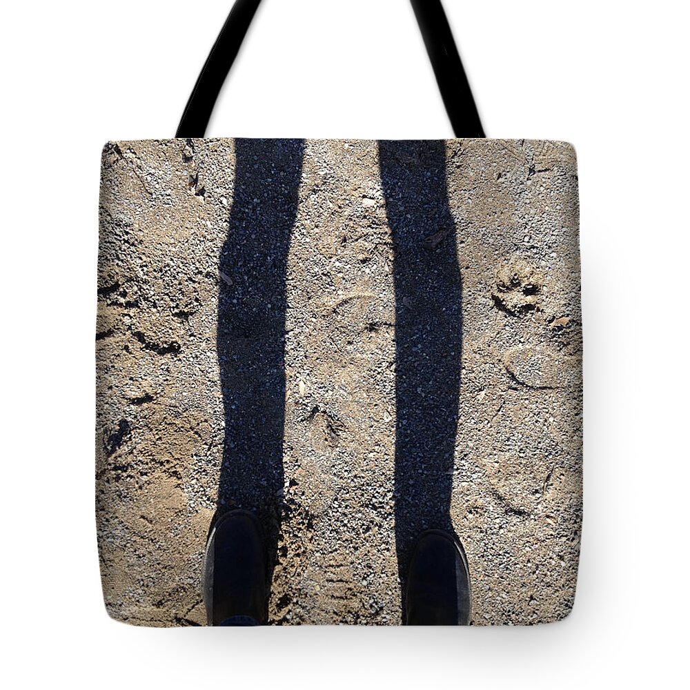 Self Portrait Tote Bag featuring the photograph Showdown in Dodge by Marwan George Khoury