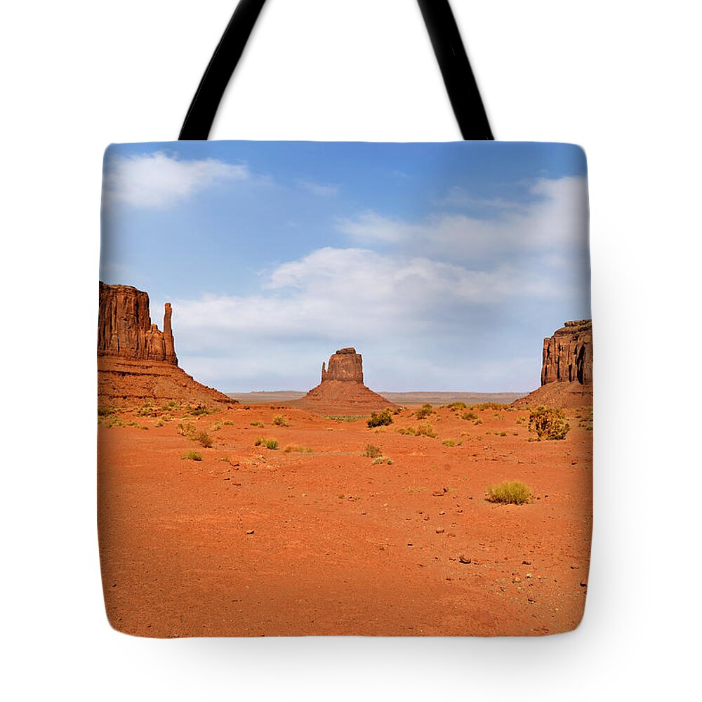 East Tote Bag featuring the photograph Signatures of Monument Valley by Alexandra Till