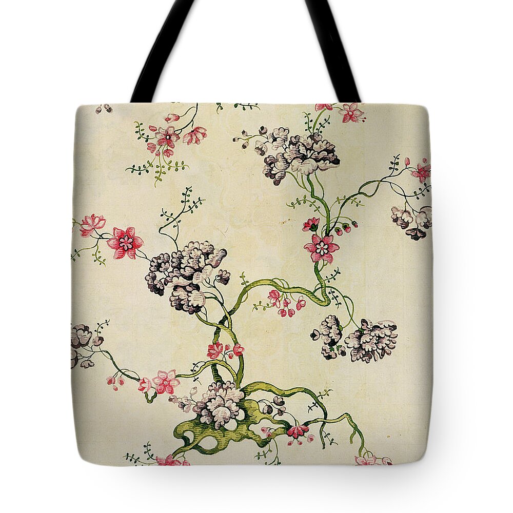 Pattern Tote Bag featuring the tapestry - textile Silk design by Anna Maria Garthwaite