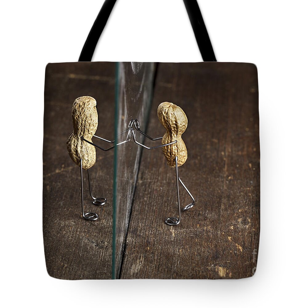 Simple Tote Bag featuring the photograph Simple Things - Apart by Nailia Schwarz