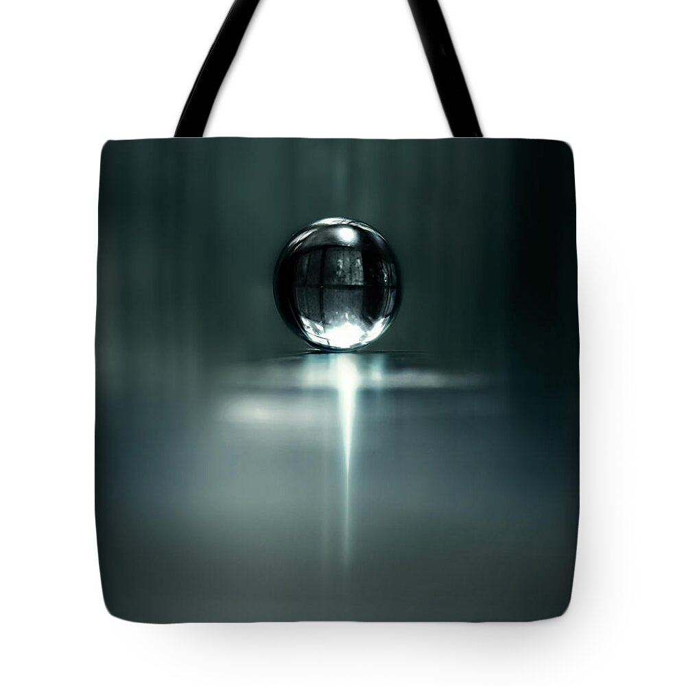 Blue Tote Bag featuring the photograph Singularity by Danuta Bennett