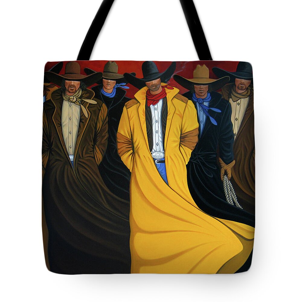 Contemporary Western Collector Tote Bags