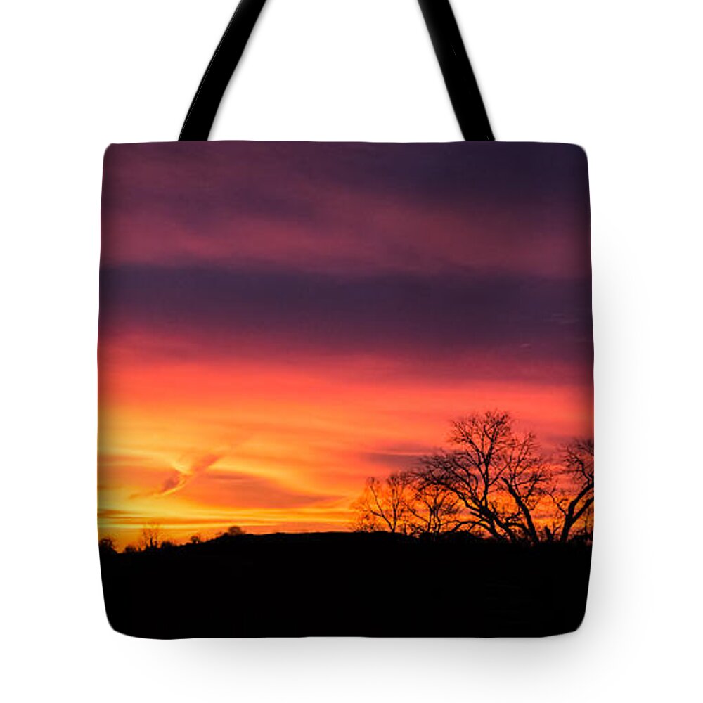 Sky Tote Bag featuring the photograph Beautiful Sky by Holden The Moment