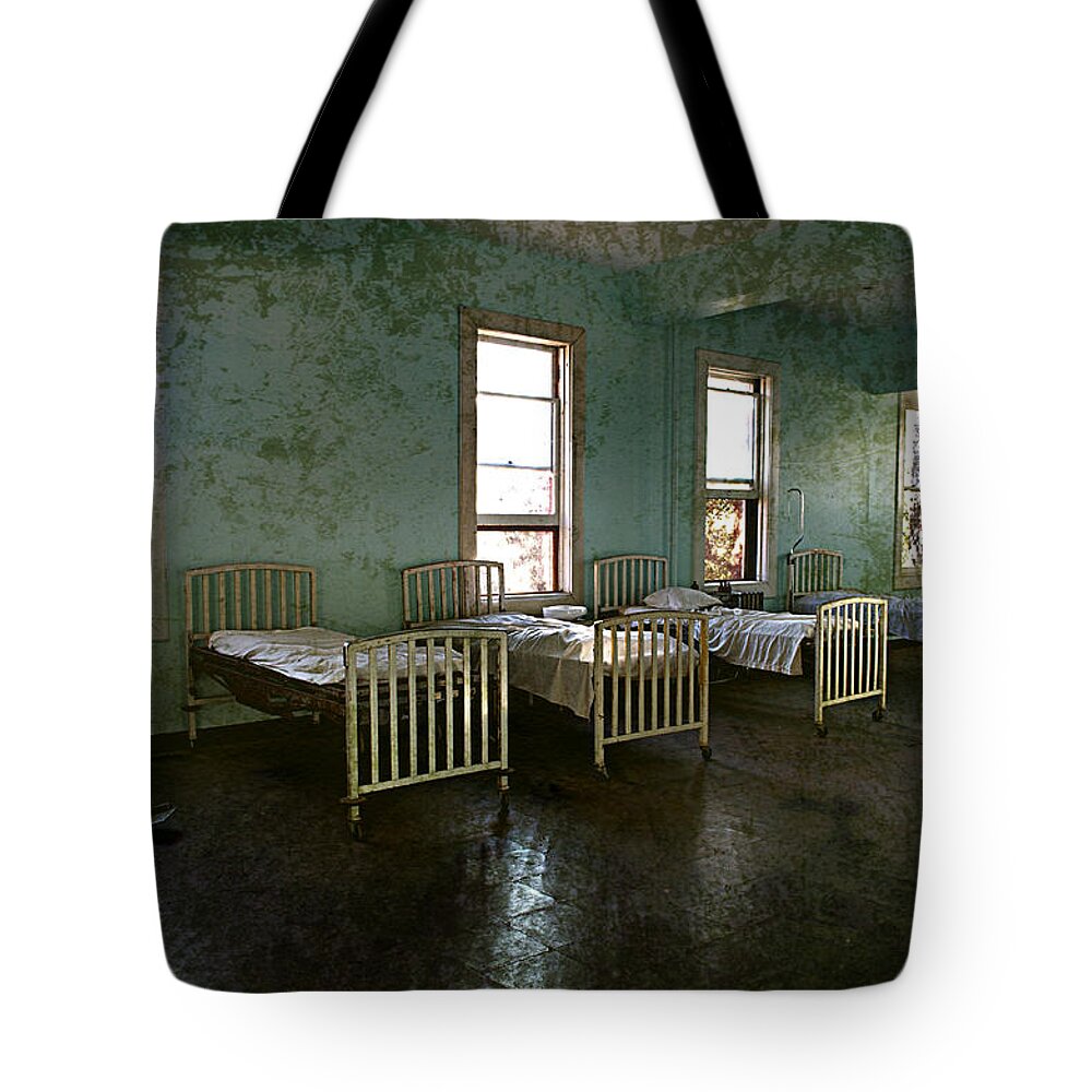 I Love Nature And Landscapes And Pretty Sunsets. And I Also Love Photos That I File Under decay And Desolation...hope You Like The Creepy And Sad And Otherworldly Atmosphere In This One. Tote Bag featuring the photograph Sleep It Off by Spencer Hughes