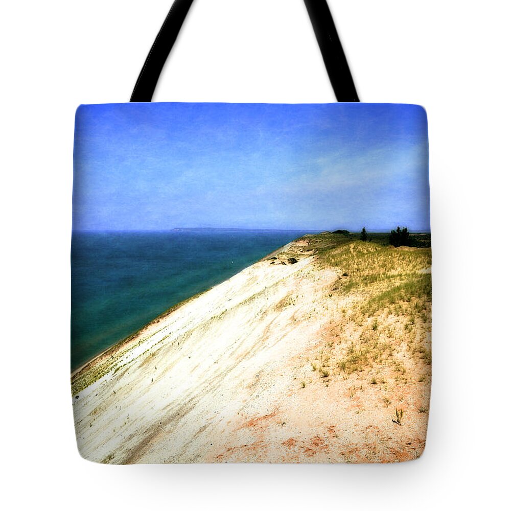 Sleeping Bear Dunes Tote Bag featuring the photograph Sleeping Bear Dunes National Lakeshore 2.0 by Michelle Calkins