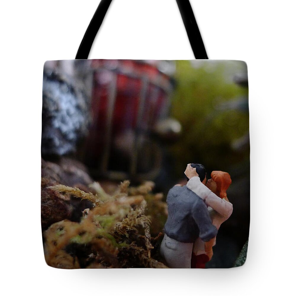 Secret Tote Bag featuring the photograph Small World - Alone Together by Richard Reeve