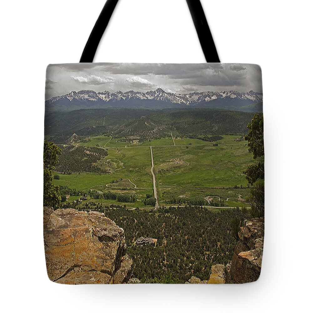 Mount Sneffels Tote Bag featuring the photograph Sneffels Range by Kelly Black