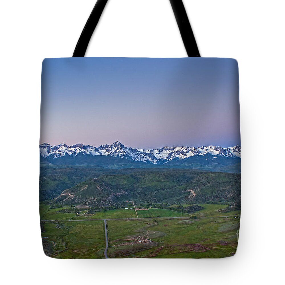 Mount Sneffels Tote Bag featuring the photograph Sneffels Range View by Kelly Black