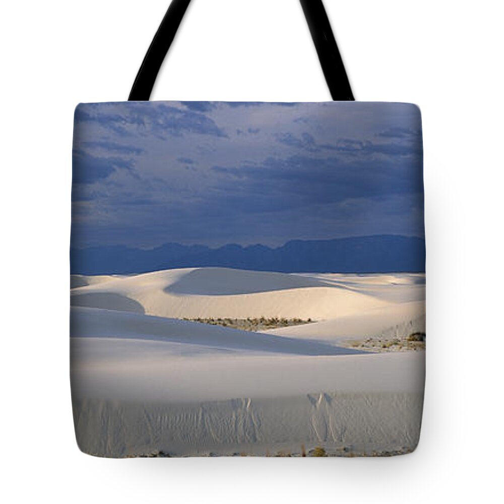 Feb0514 Tote Bag featuring the photograph Soaptree Yucca In Gypsum Dunes White by Konrad Wothe
