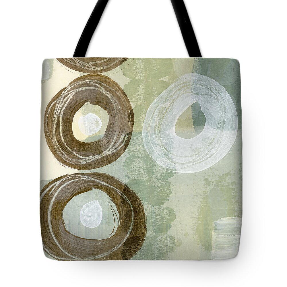 Abstract Tote Bag featuring the photograph Softly Green by Carol Leigh