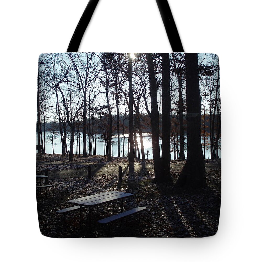 Landscape Tote Bag featuring the photograph Solitude by Fortunate Findings Shirley Dickerson