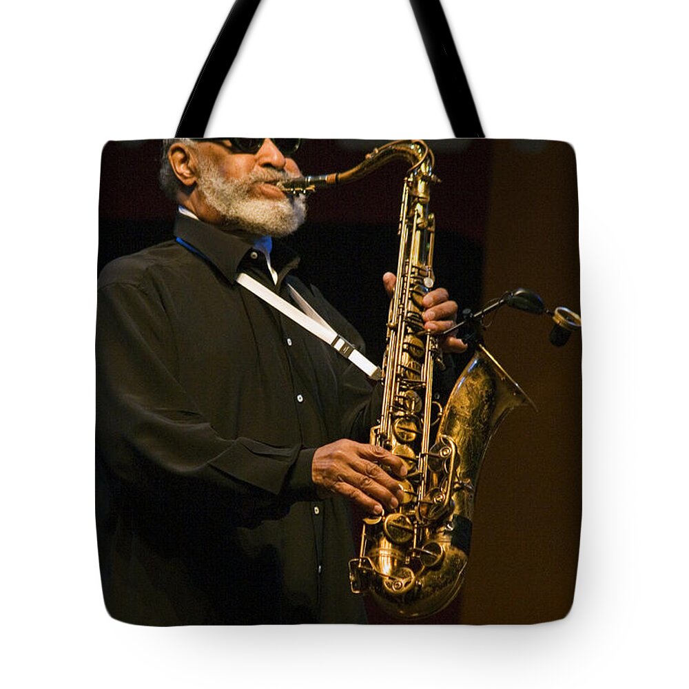 North America Tote Bag featuring the photograph Sonny Rollins by Craig Lovell