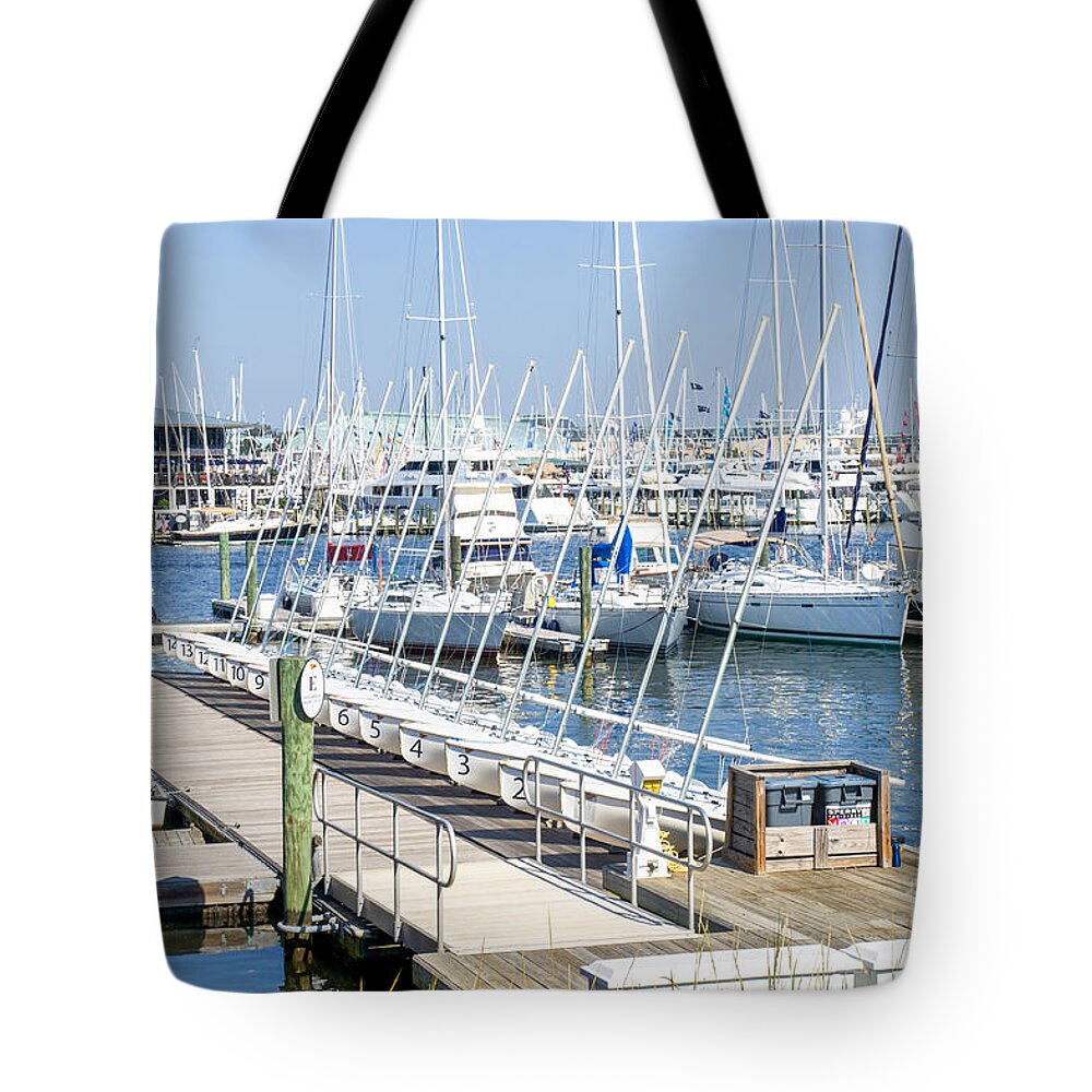 Landscape Tote Bag featuring the photograph Spa At 6th Street by Charles Kraus