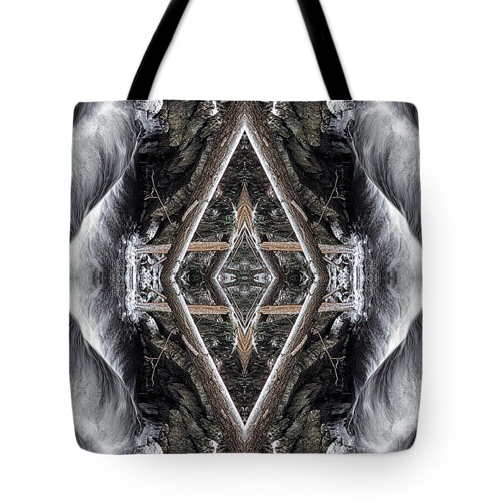 Contemporary Tote Bag featuring the photograph Spirit Gathering by Dawn J Benko