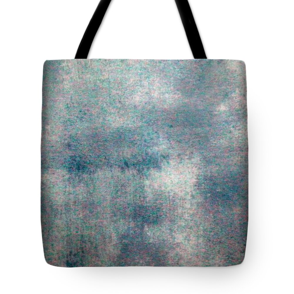 Hand Painted Tote Bag featuring the painting Sponged by Joseph Baril