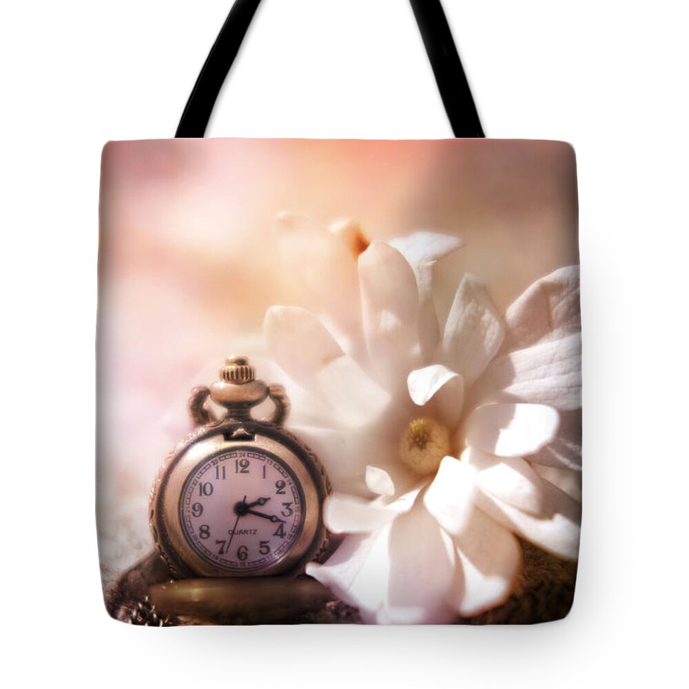 Time Tote Bag featuring the photograph Spring Time II by Stephanie Hollingsworth