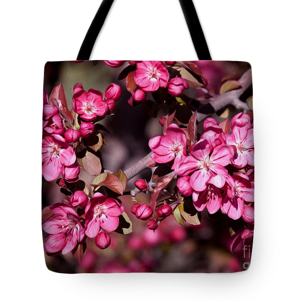 Blossoms Tote Bag featuring the photograph Spring's Arrival by Roselynne Broussard