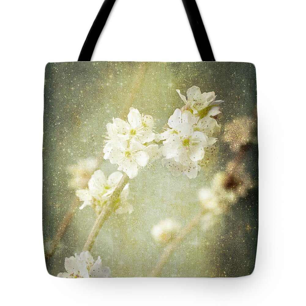  Blossom Tote Bag featuring the photograph Spring's Enchantment by Linda Lees