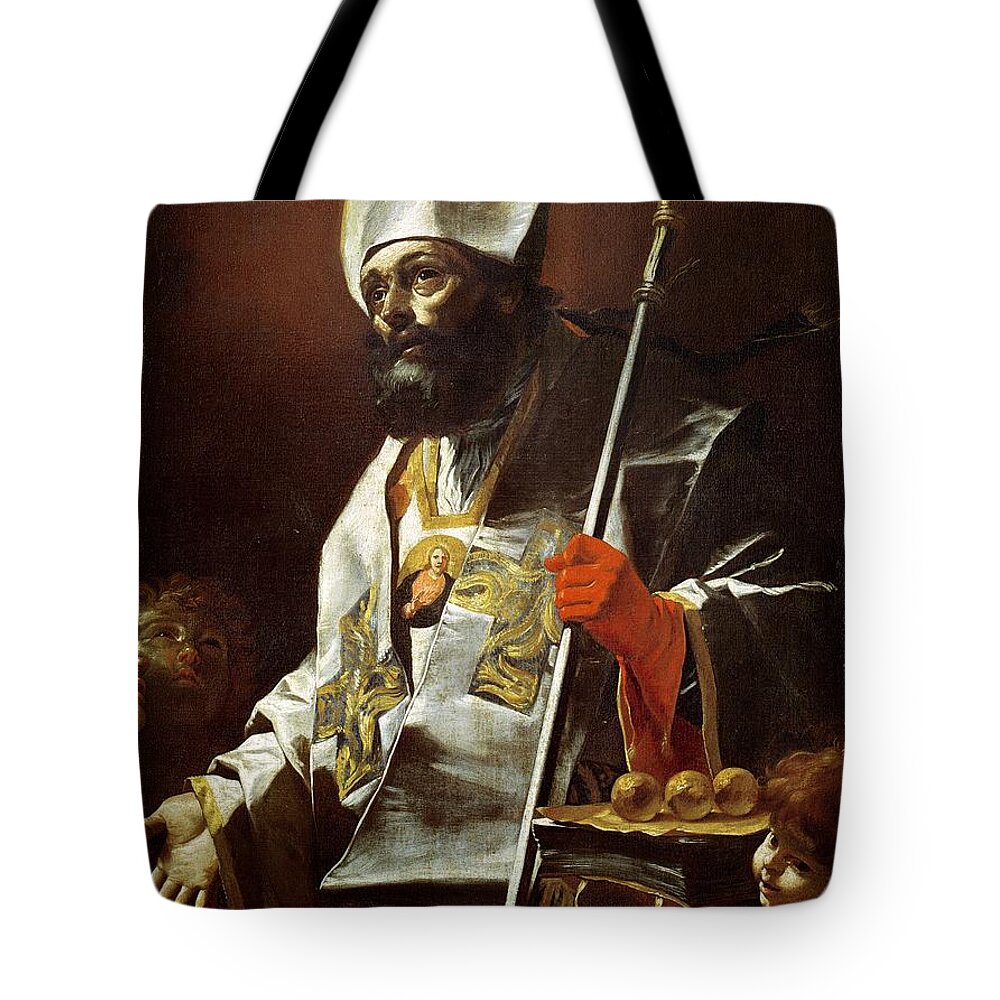 St Nicholas Of Myra Tote Bags