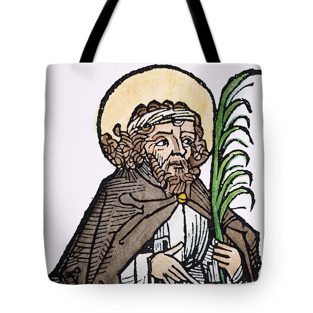 3rd Century Tote Bag featuring the photograph ST. VALENTINE (3rd CENTURY) by Granger