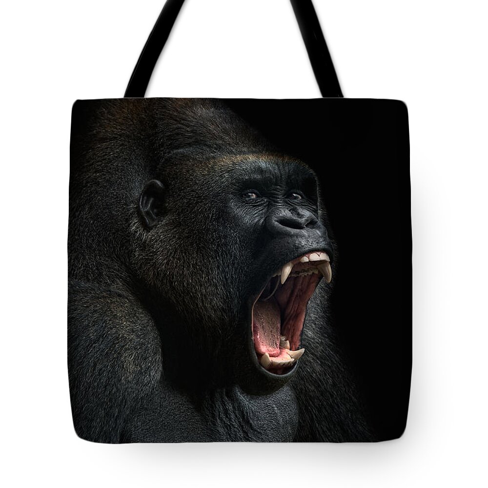 Gorilla Tote Bags