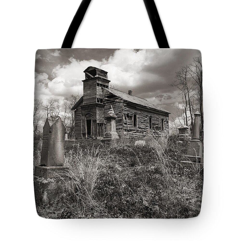 Church Tote Bag featuring the photograph Still Standing by Dale Kincaid