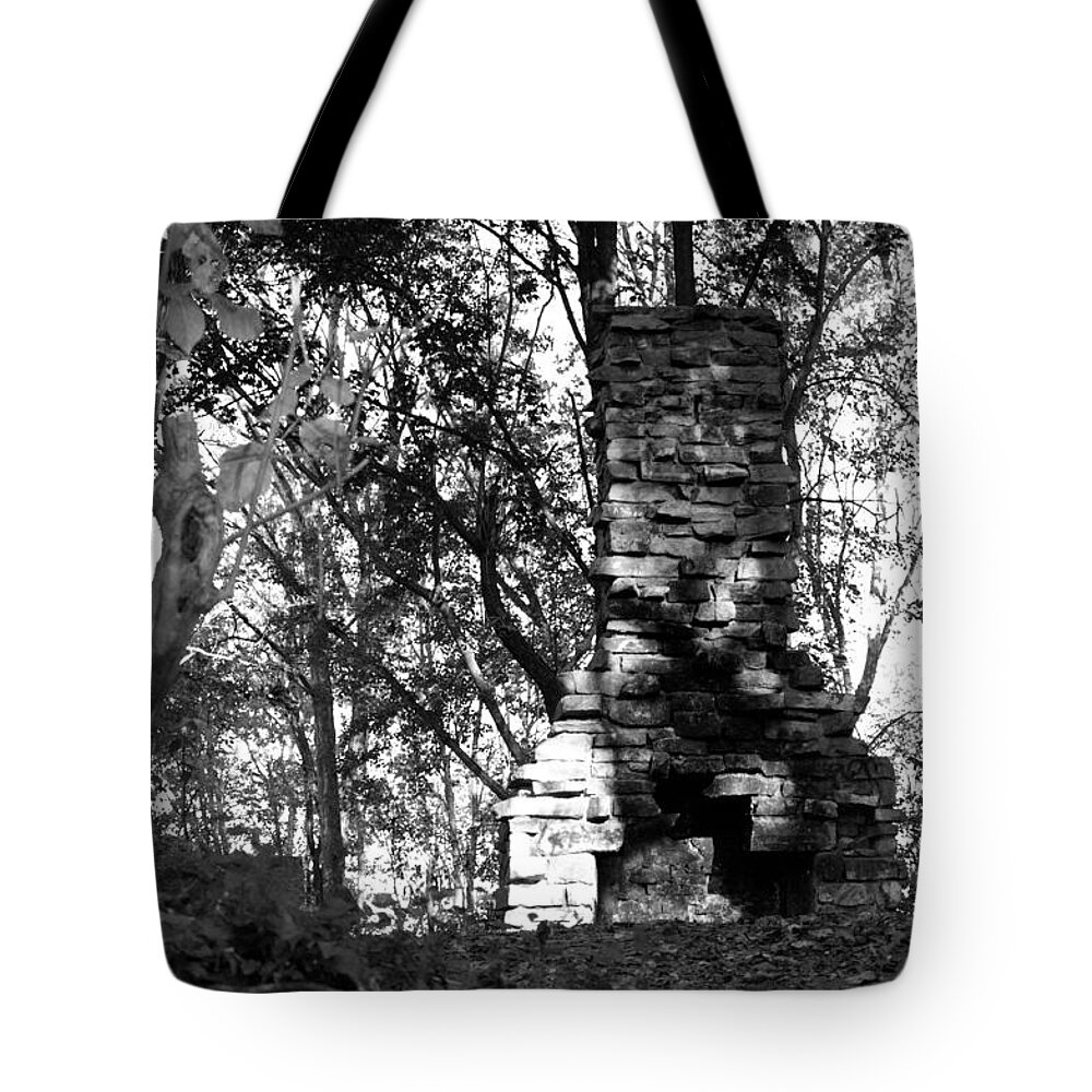 Abandoned Tote Bag featuring the photograph Still Standing by Greg Graham