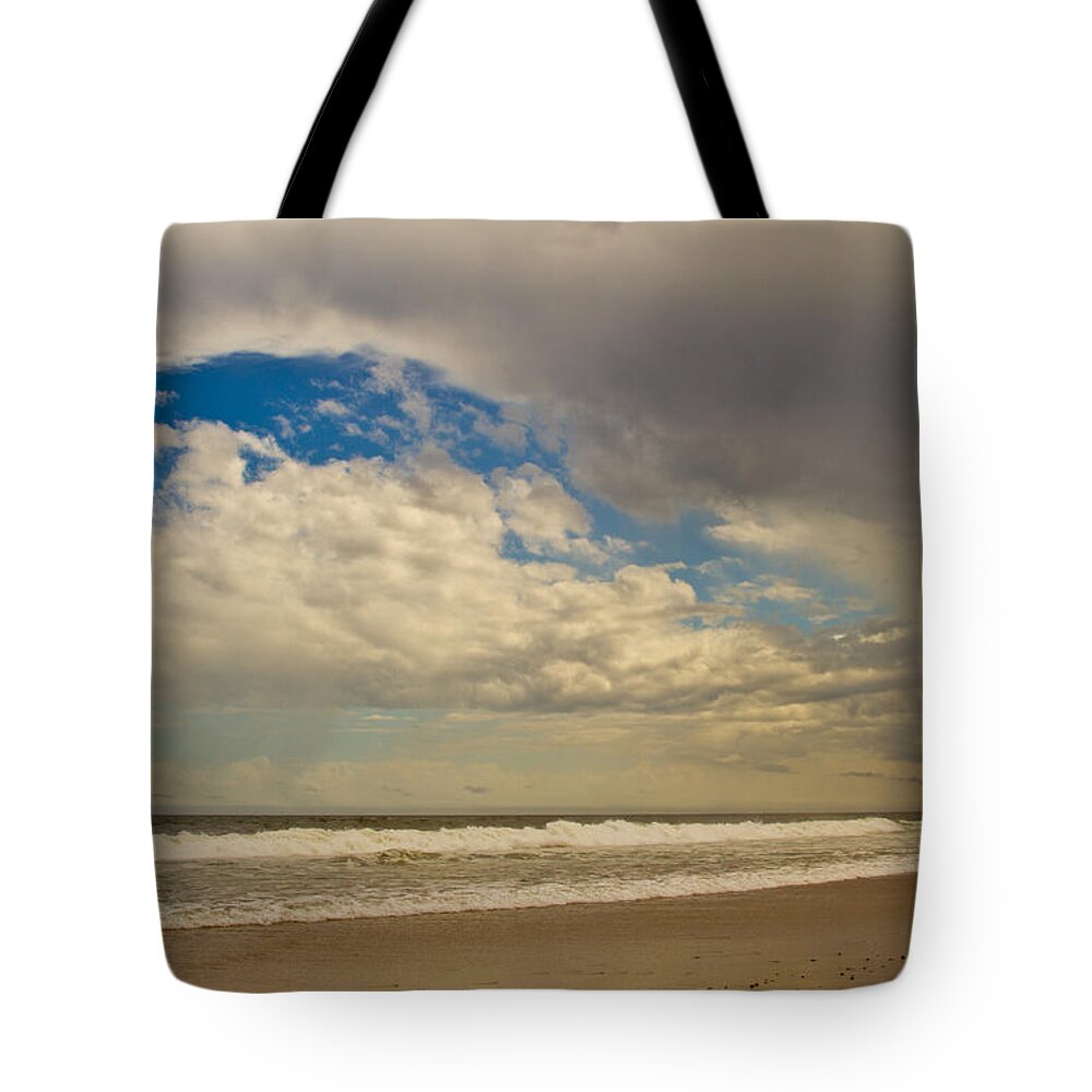 Coastal Tote Bag featuring the photograph Storm Approaching by Karol Livote