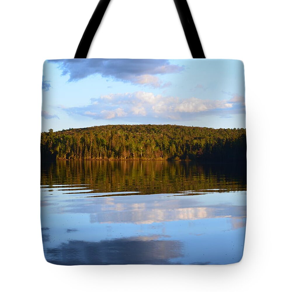 Landscape Tote Bag featuring the photograph Stormclouds scatter by David Porteus
