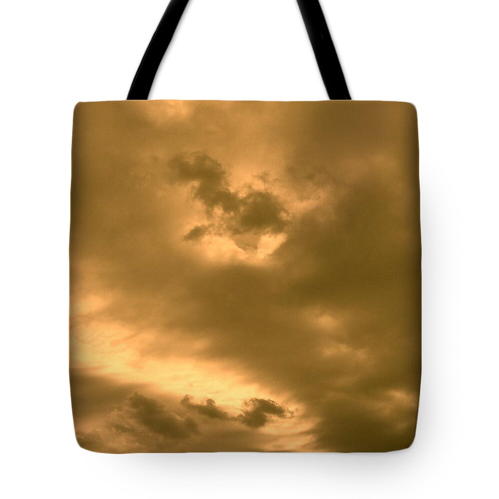 Orphelia Aristal Tote Bag featuring the photograph Strange Atmosphere by Orphelia Aristal