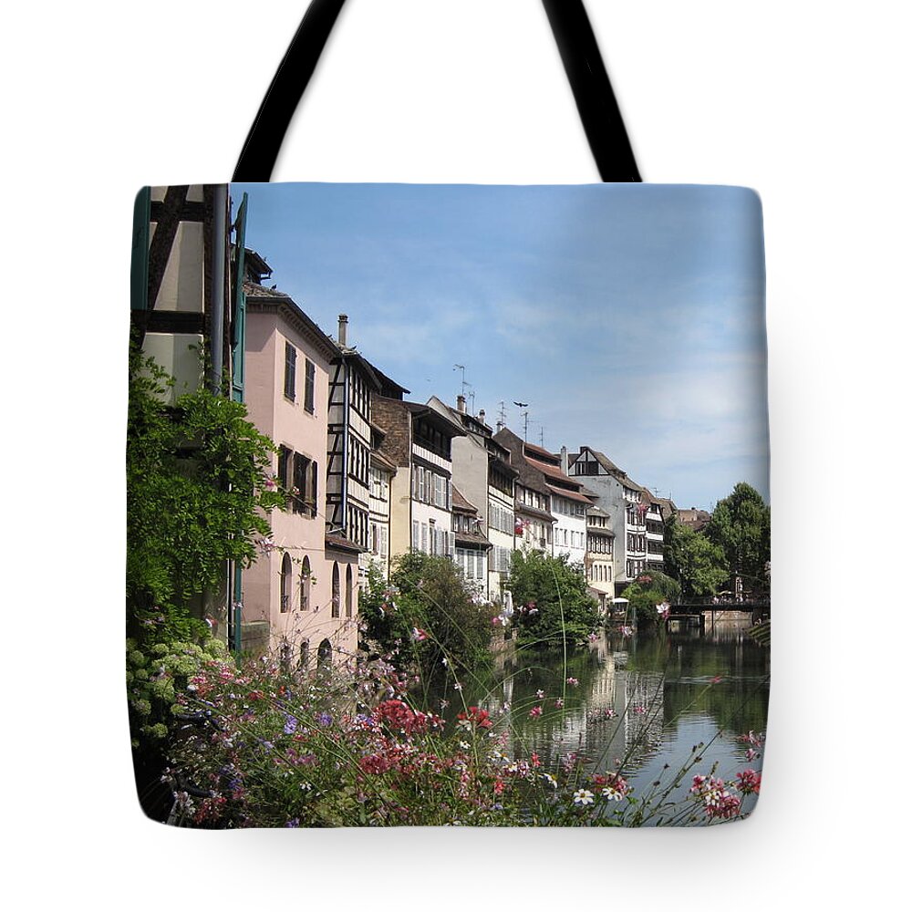 Old Tote Bag featuring the photograph Strasbourg France 4 by Amanda Mohler